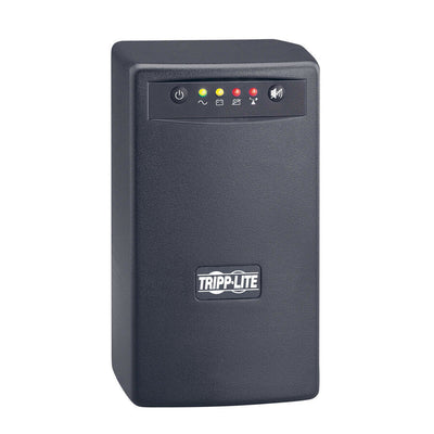 Tripp Lite by Eaton OMNISMART500 500VA Tower/Wall Mountable UPS - OMNISMT500PNP - Line-interactive UPS, 120 V AC, Tower/Wall Mountable, 110 V AC,115 V AC,120 V AC, NEMA 5-15P, 14.60 Minute, 4 Minute, 500 VA/300 W-UPSPLUSBATTERY