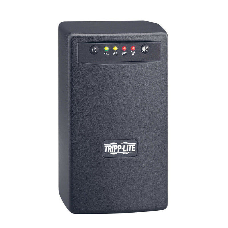Tripp Lite by Eaton OMNISMART500 500VA Tower/Wall Mountable UPS - OMNISMT500PNP - Line-interactive UPS, 120 V AC, Tower/Wall Mountable, 110 V AC,115 V AC,120 V AC, NEMA 5-15P, 14.60 Minute, 4 Minute, 500 VA/300 W-UPSPLUSBATTERY