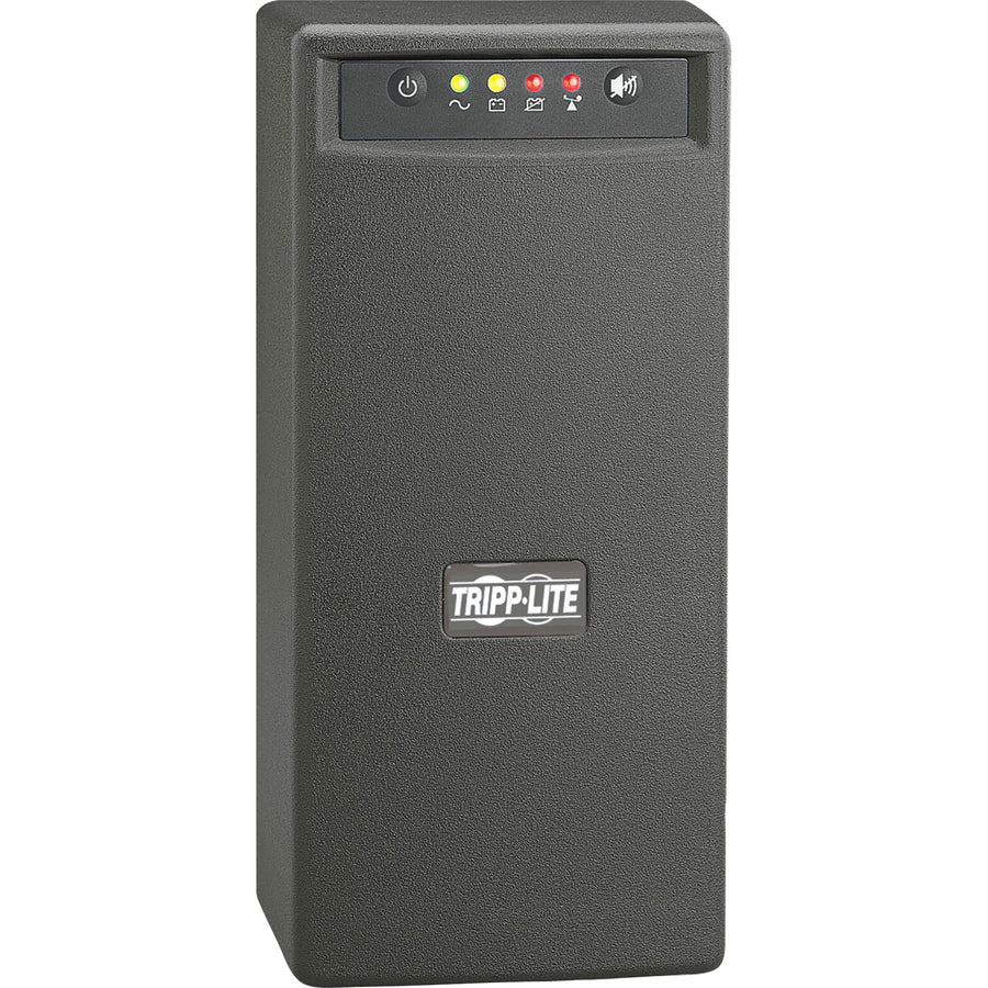 Tripp Lite by Eaton 8-Outlet UPS line-interactive System - OMNIVS1000 - UPS line-interactive, 110 V AC, tour, Pulse-width Modulated Sine Wave, 120 V AC, NEMA 5-15P, Omni VS, 14 min, 3.50 min, 1 kVA/500 W