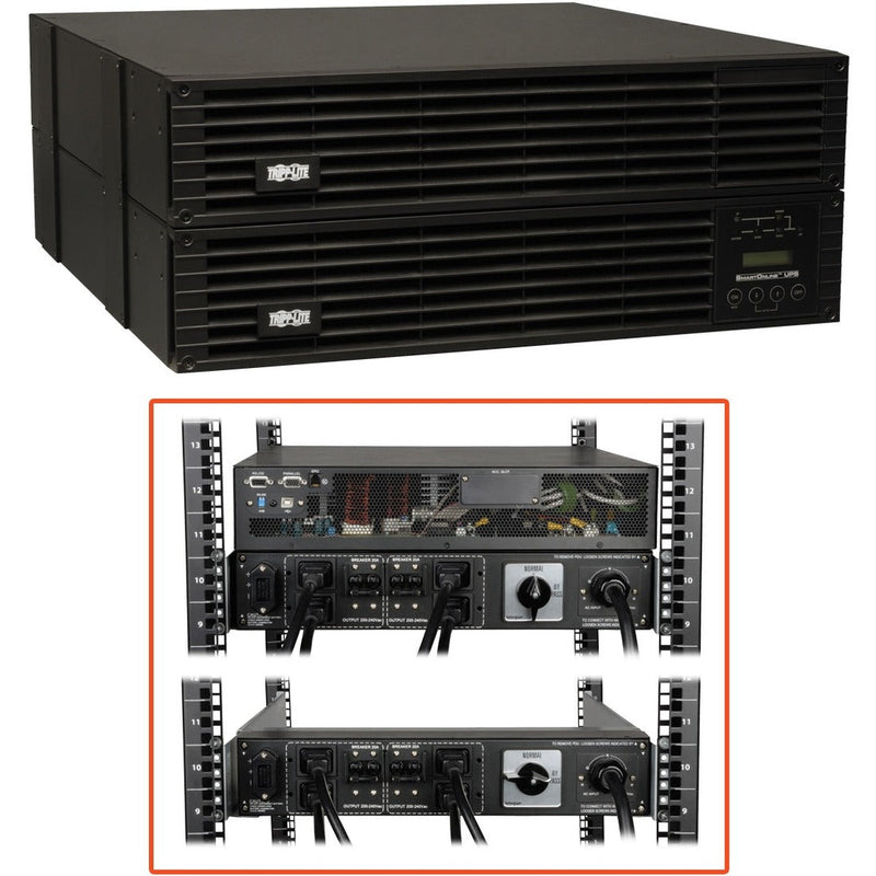 Tripp Lite by Eaton SmartOnline EZ SU6000RT4UHVG 6000 VA Tower/Rack Mountable UPS - SU6000RT4UHVG-UPSPLUSBATTERY