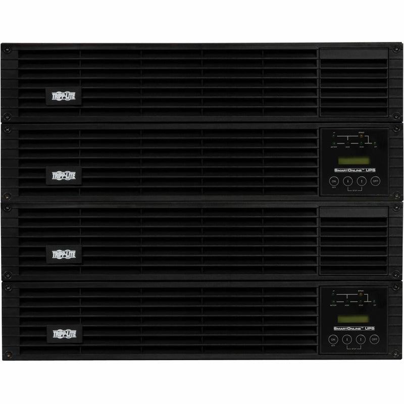 Tripp Lite SmartOnline EZ SU12KRT4UHW 12 kVA Rack-mountable UPS - SU12KRT4UHW - Double Conversion Online UPS, 220 V AC, 200 V AC,208 V AC,220 V AC,230 V AC,240 V AC, Hardwired, SmartOnline EZ, 8.50 Minute, 2 Minute, 12 kVA-UPSPLUSBATTERY