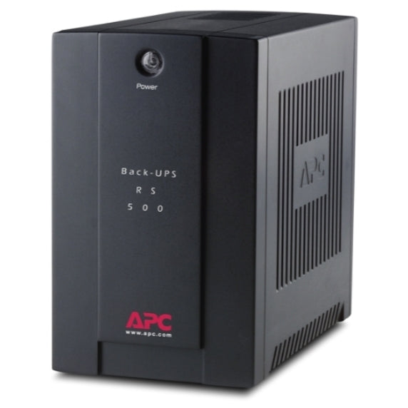 APC by Schneider Electric Back-UPS RS BR500CI-AS 500 VA Tower UPS - BR500CI-AS - Line-interactive UPS, Tower, 230 V AC, Back-UPS RS, 12 Minute, 3 Minute, 500 VA/300 W