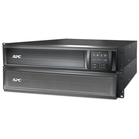 APC by Schneider Electric Smart-UPS SMX1500RMI2UNC 1500 VA Tower/Rack Mountable UPS - SMX1500RMI2UNC - Line-interactive UPS, Rack-mountable, 2U, 230 V AC, Smart-UPS SMX, 6 Minute, 1.50 kVA/1.20 kW-UPSPLUSBATTERY