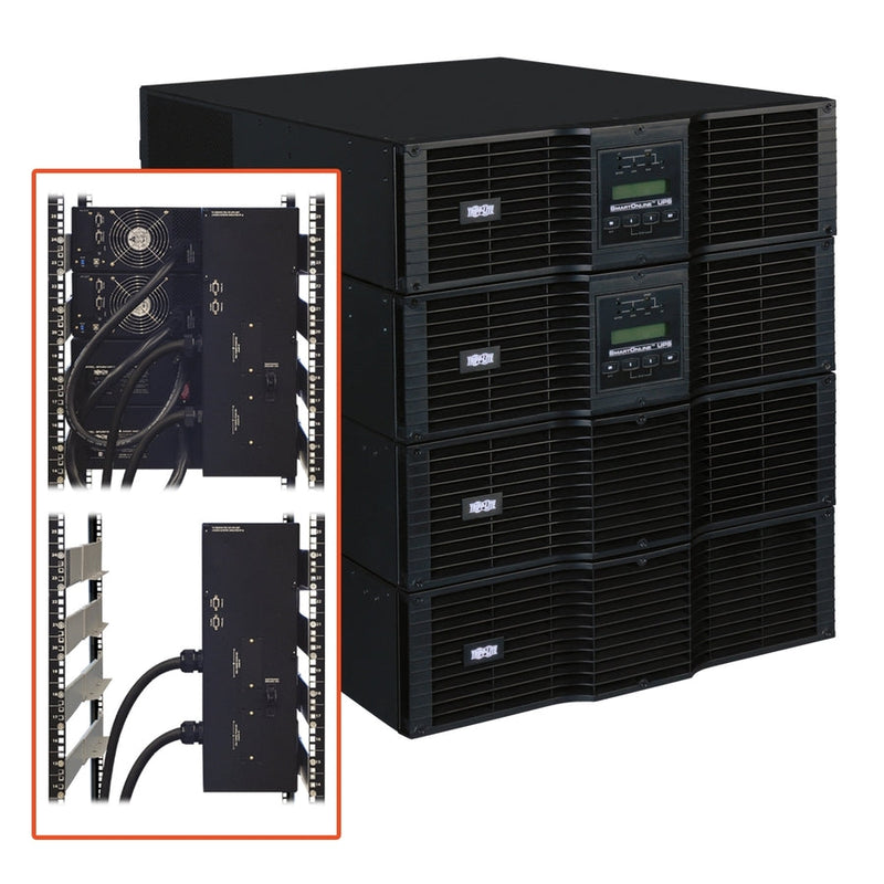 Tripp Lite by Eaton SmartOnline EZ SU20KRTHW 20kVA Tower/Rack Mountable UPS - SU20KRTHW - Double Conversion Online UPS, 220 V AC, Rack/Tower, 200 V AC,208 V AC,220 V AC,230 V AC,240 V AC, Hardwired, SmartOnline EZ, 12.50 Minute, 4.30 Minute, 20 kVA-UPSPLUSBATTERY