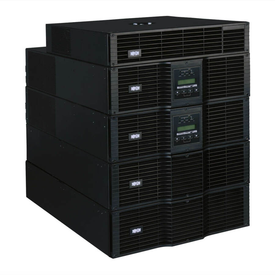 Tripp Lite SmartOnline EZ SU20KRT-1TF 20kVA Tower/Rack Mountable UPS - SU20KRT-1TF - Double Conversion Online UPS, 208 V AC,240 V AC, Rack/Tower, 120 V AC,208 V AC,240 V AC, Hardwired, SmartOnline EZ, 12.50 Minute, 4.30 Minute, 20 kVA-UPSPLUSBATTERY