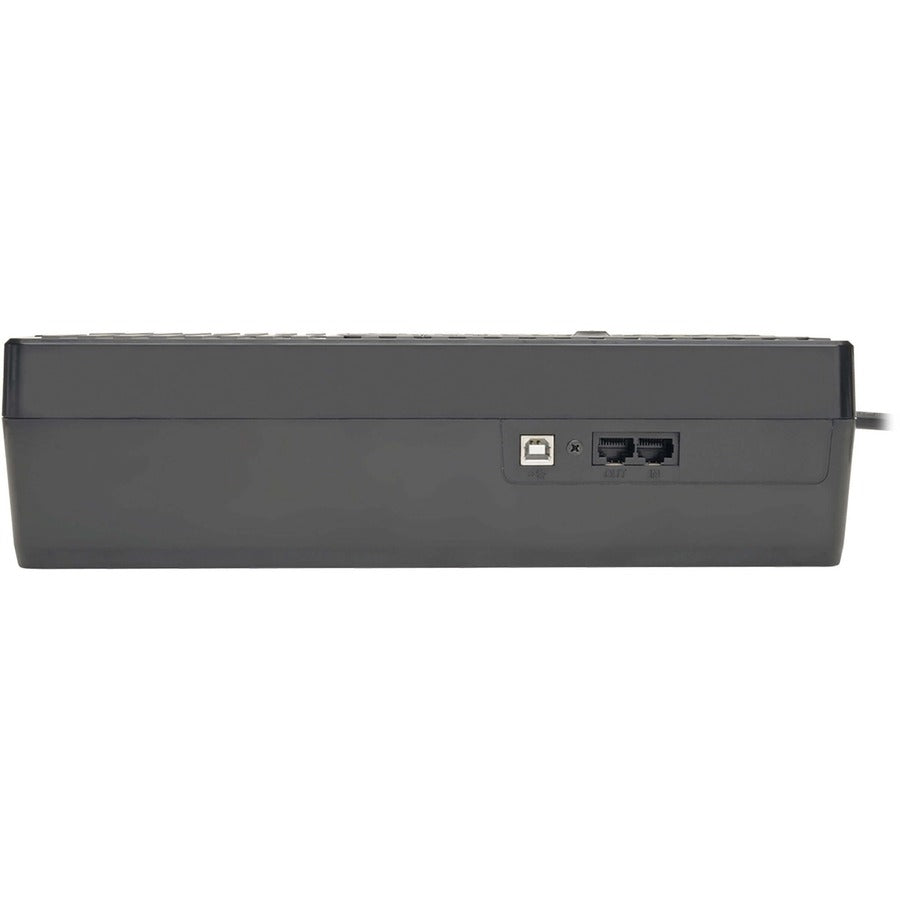 Tripp Lite by Eaton 750VA 6UPS/Surge and 6 Surge UPS System - INTERNET750U - Standby UPS, 110 V AC, Ultra-compact Desk-mount, Pulse-width Modulated Sine Wave, 120 V AC, NEMA 5-15P, 11 Minute, 2.50 Minute, 750 VA/450 W-UPSPLUSBATTERY
