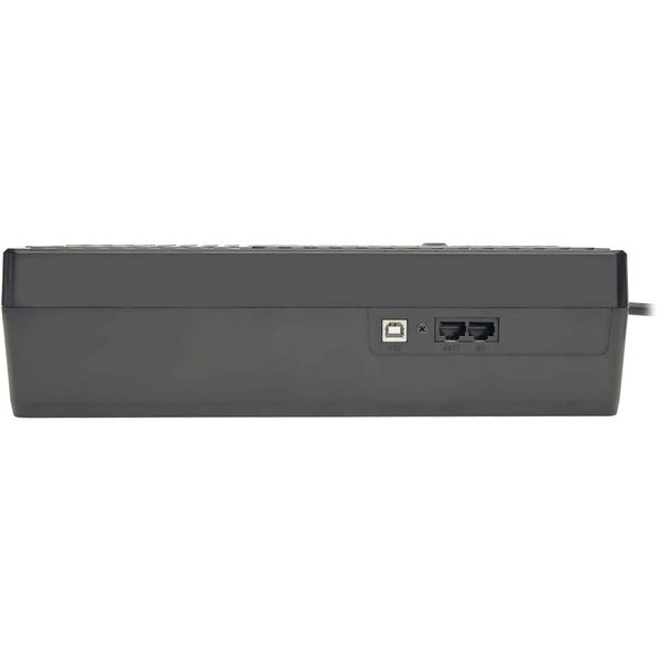 Tripp Lite by Eaton 750VA 6UPS/Surge and 6 Surge UPS System - INTERNET750U - Standby UPS, 110 V AC, Ultra-compact Desk-mount, Pulse-width Modulated Sine Wave, 120 V AC, NEMA 5-15P, 11 Minute, 2.50 Minute, 750 VA/450 W-UPSPLUSBATTERY