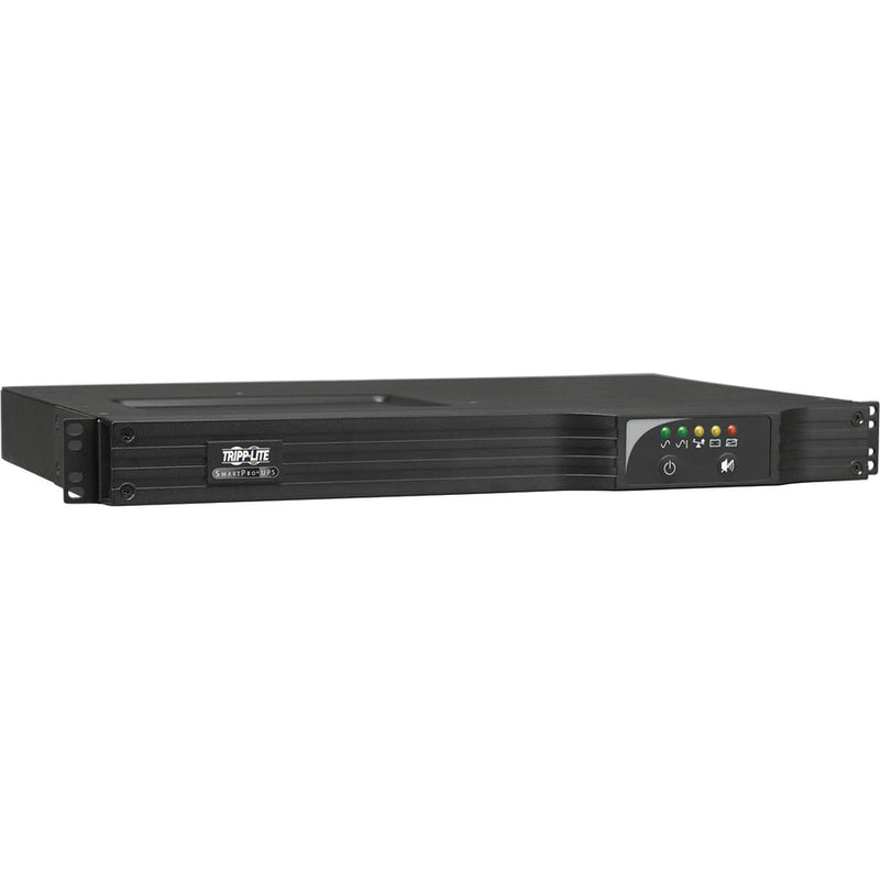 Tripp Lite by Eaton SmartPro SMART1000RM1U 1000VA Rack-mountable UPS - SMART1000RM1U - Line-interactive UPS, 120 V AC, Rack-mountable, Pure Sinusoidal, 1U, 110 V AC,115 V AC,120 V AC, NEMA 5-15P, SmartPro, 4 Minute, 1 kVA/800 W-UPSPLUSBATTERY