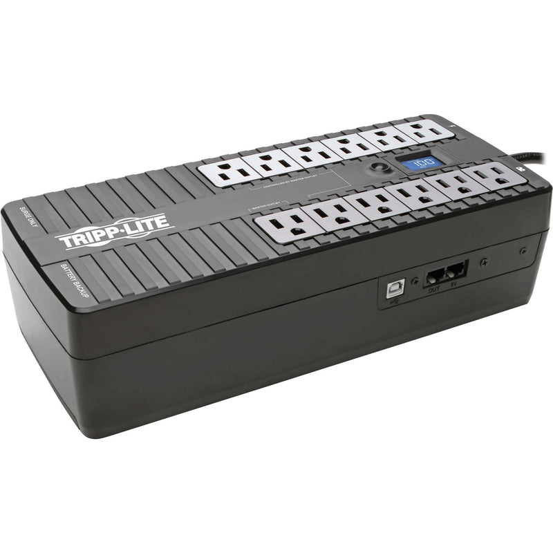 Tripp Lite by Eaton 850VA Ultra-compact Green LCD UPS Systm - ECO850LCD-UPSPLUSBATTERY