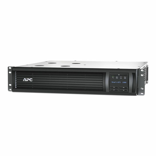 APC by Schneider Electric Smart-UPS 1000VA Rack-mountable UPS - SMT1000RMI2U - Line-interactive UPS, 230 V, Rack-mountable, 2U, 230 V AC, Smart-UPS, 31 Minute, 9 Minute, 1 kVA/700 W-UPSPLUSBATTERY