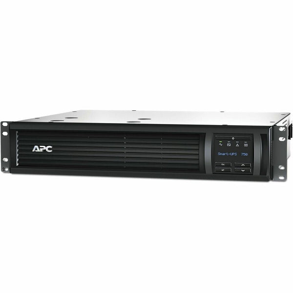 APC by Schneider Electric Smart-UPS 750VA Rack-mountable UPS - SMT750RMI2U - Line-interactive UPS, 230 V, Rack-mountable, 2U, 230 V AC, Smart-UPS, 16 Minute, 5 Minute, 750 VA/500 W-UPSPLUSBATTERY