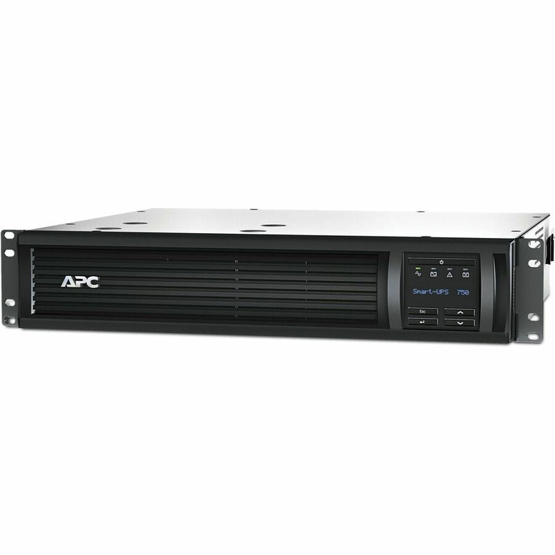 APC by Schneider Electric Smart-UPS 750VA Rack-mountable UPS - SMT750RMI2U - Line-interactive UPS, 230 V, Rack-mountable, 2U, 230 V AC, Smart-UPS, 16 Minute, 5 Minute, 750 VA/500 W