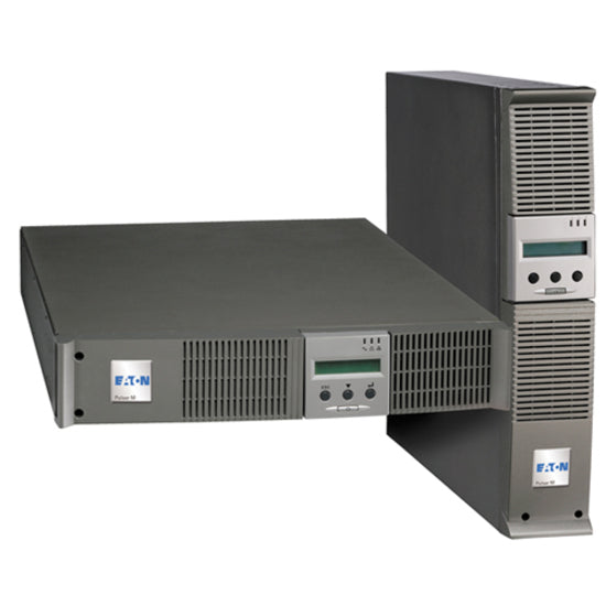 Eaton Pulsar M 3000 3000VA Tower/Rack Mountable UPS - PULSMI3000-XL2U - Double Conversion Online UPS, 248 V AC, Rack/Tower, 2U, 240 V AC, IEC 60320 C20, Pulsar M 3000, 11 Minute, 3 Minute, 3 kVA/2.70 kW-UPSPLUSBATTERY