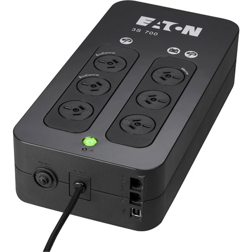 Eaton 3S 700 VA Desktop UPS - Desktop - 2 min autonomie - 240 V AC, 240 V AC, 230 V AC sortie - USB