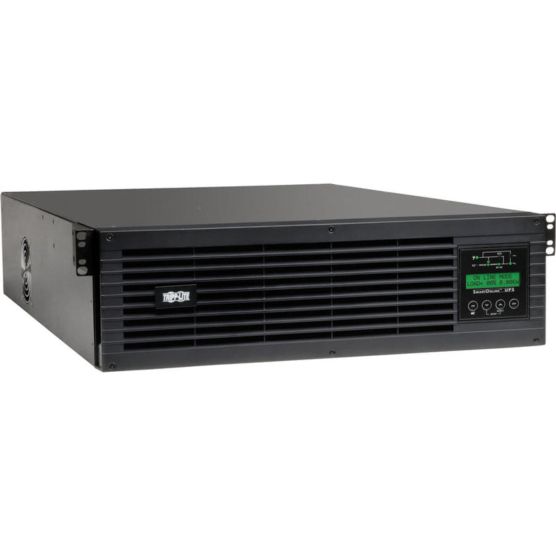Tripp Lite by Eaton SU3000RTXLCD3U UPS System - SU3000RTXLCD3U - Double Conversion Online UPS, 100 V AC,110 V AC,115 V AC,120 V AC,127 V AC, Rack-mountable, 3U, 100 V AC,110 V AC,115 V AC,120 V AC,127 V AC, NEMA L5-30P, SmartOnline, 11 Minute, 4-UPSPLUSBATTERY