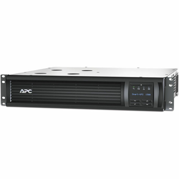 APC by Schneider Electric Smart-UPS 1500VA LCD RM 2U 120V with L5-15P - 2U Rack-mountable - 3 Hour Recharge - 7 Minute Stand-by - 120 V Input - 120 V AC Output - Sine Wave - Serial Port - USB - 6 x NEMA 5-15R Receptacle(s) - 6 x Battery/Surge Outlet-UPSPLUSBATTERY