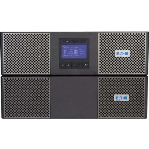 Eaton 9PX 8kVA Tower/Rack Mountable UPS - 6U Rack/Tower - 5 Minute Stand-by - 110 V AC, 220 V AC Input - 200 V AC, 208 V AC, 220 V AC, 230 V AC, 240 V AC, 250 V AC Output - 3 x NEMA L6-30R - Serial Port - USB-UPSPLUSBATTERY
