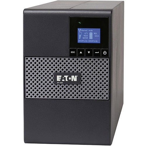 Eaton 5P Tower UPS - Tower - 4 Minute Stand-by - 220 V AC Input - 240 V AC, 208 V AC, 132 V AC, 220 V AC, 230 V AC, 240 V AC Output - USB - 6 x IEC 60320 C13 Receptacle(s)-UPSPLUSBATTERY