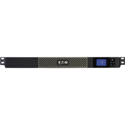 Eaton 5P Rackmount UPS - 1U Rack-mountable - 4 Minute Stand-by - 110 V AC Input - 132 V AC, 120 V AC, 132 V AC, 125 V AC Output - USB - 5 x NEMA 5-15R Receptacle(s)-UPSPLUSBATTERY