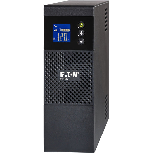 Eaton 5S UPS - Tower - 2 Minute Stand-by - 110 V AC Input - 115 V AC Output - USB - 10 x NEMA 5-15R Receptacle(s)-UPSPLUSBATTERY