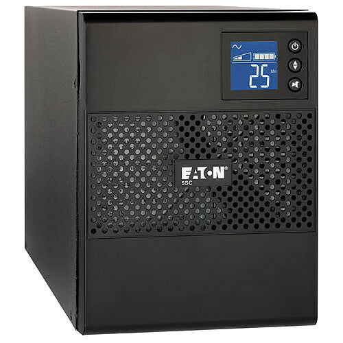 Eaton 5SC UPS - Tower - 5 Minute Stand-by - 110 V AC Input - 120 V AC Output - Serial Port - USB - 6 x NEMA 5-15R Receptacle(s)-UPSPLUSBATTERY