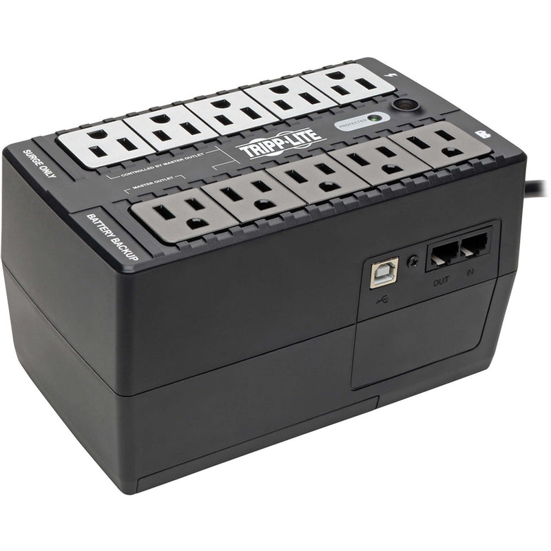 Tripp Lite by Eaton Eco 650VA Energy-saving Standby 120V UPS with USB Port and Muted Alarm - ECO650UPSM-UPSPLUSBATTERY