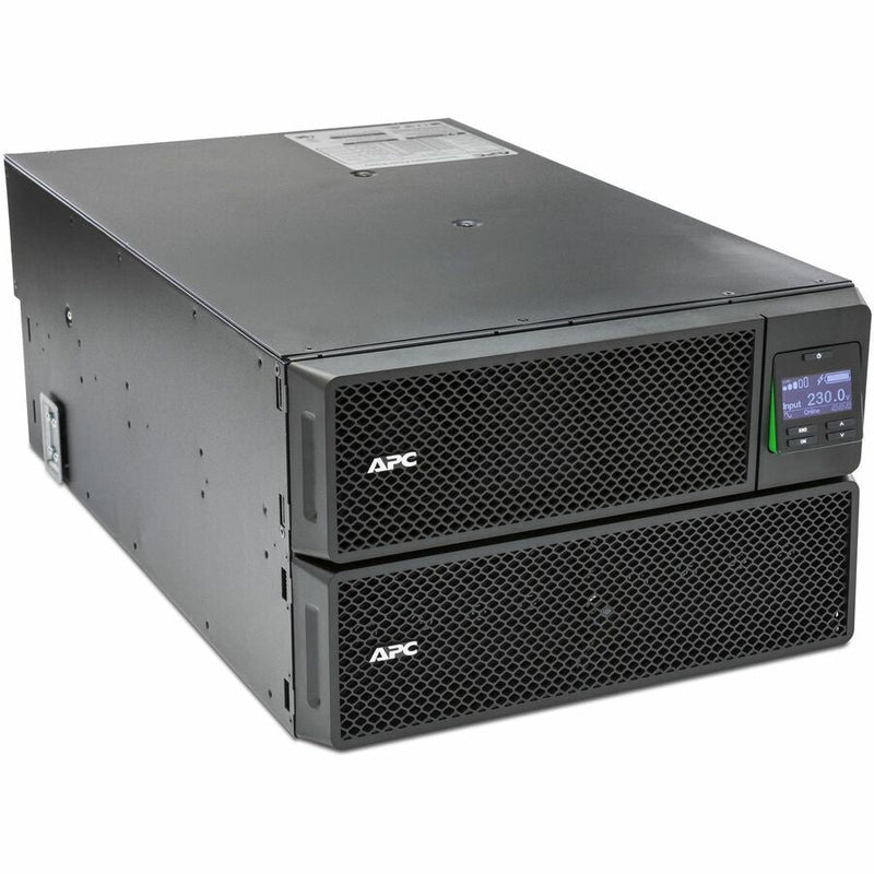 APC by Schneider Electric Smart-UPS SRT 8000VA RM 208V - SRT8KRMXLT - Double Conversion Online UPS, 208 V, Rack-mountable, 6U, 208 V AC, Smart-UPS On-Line, 5 Minute, 8 kVA/8 kW