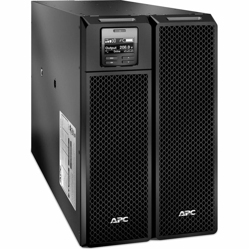 APC by Schneider Electric Smart-UPS SRT 8000VA 208V - SRT8KXLT - Double Conversion Online UPS, 208 V, Rack-mountable, 208 V AC, Smart-UPS On-Line, 5 Minute, 8 kVA/8 kW