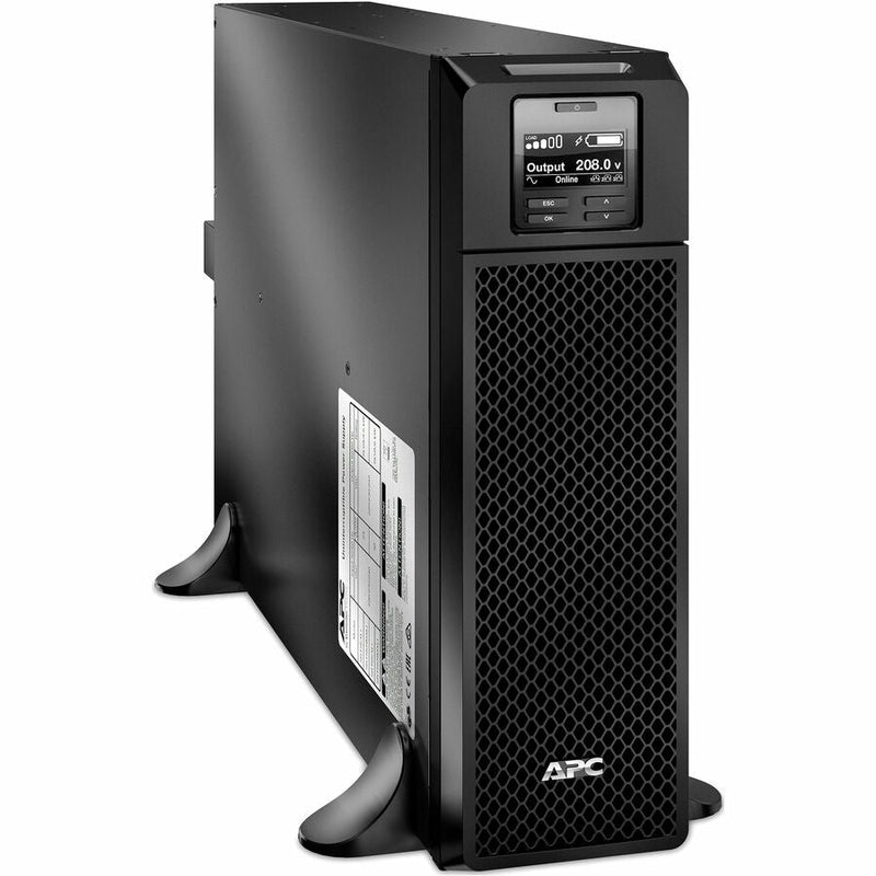 APC by Schneider Electric Smart-UPS SRT 5000VA 208V IEC - SRT5KXLT-IEC - Double Conversion Online UPS, 208 V, Rack-mountable, 6U, 208 V AC, Smart-UPS On-Line, 4 Minute, 5 kVA/4.25 kW