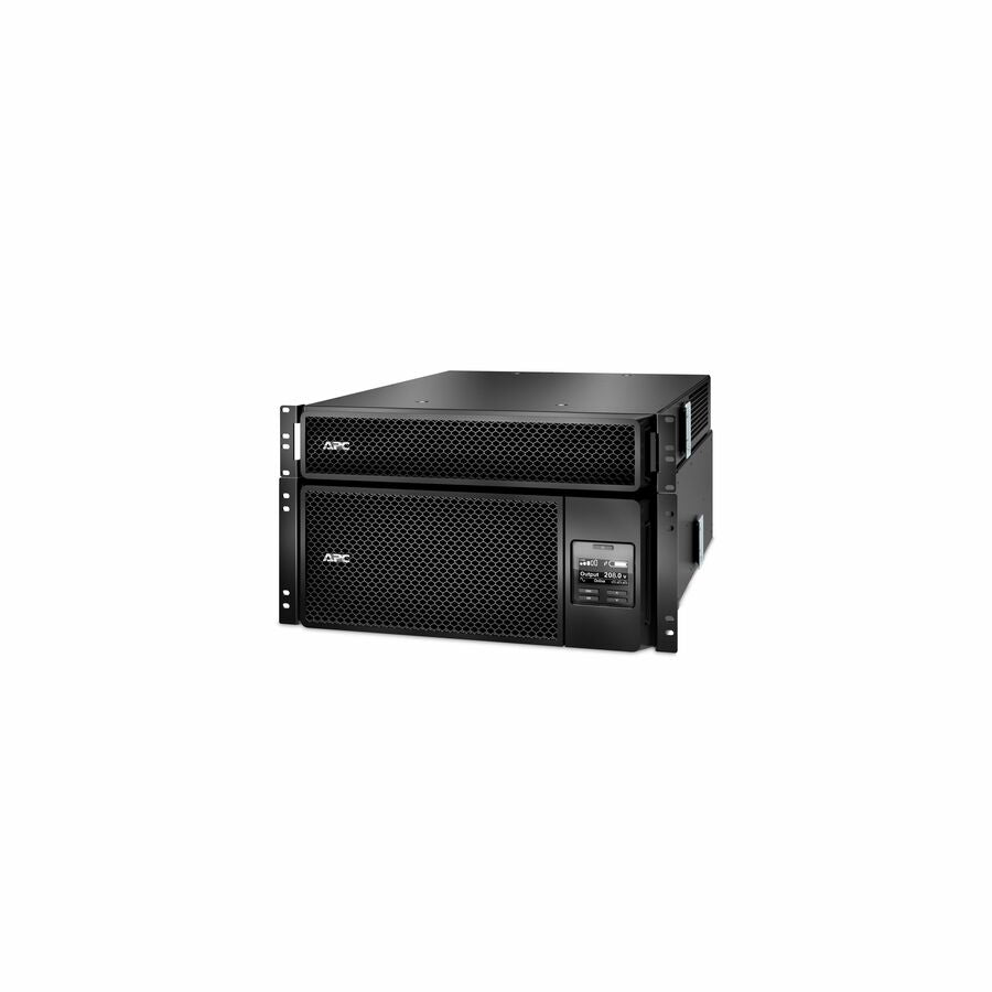 APC by Schneider Electric Smart-UPS SRT 6000VA RM with 208V to 120V 2U Step-Down Transformer - SRT6KRMXLT-5KTF - Double Conversion Online UPS, 208 V, Rack-mountable, 6U, 120 V AC, Smart-UPS On-Line, 2 Minute, 6 kVA/6 kW-UPSPLUSBATTERY