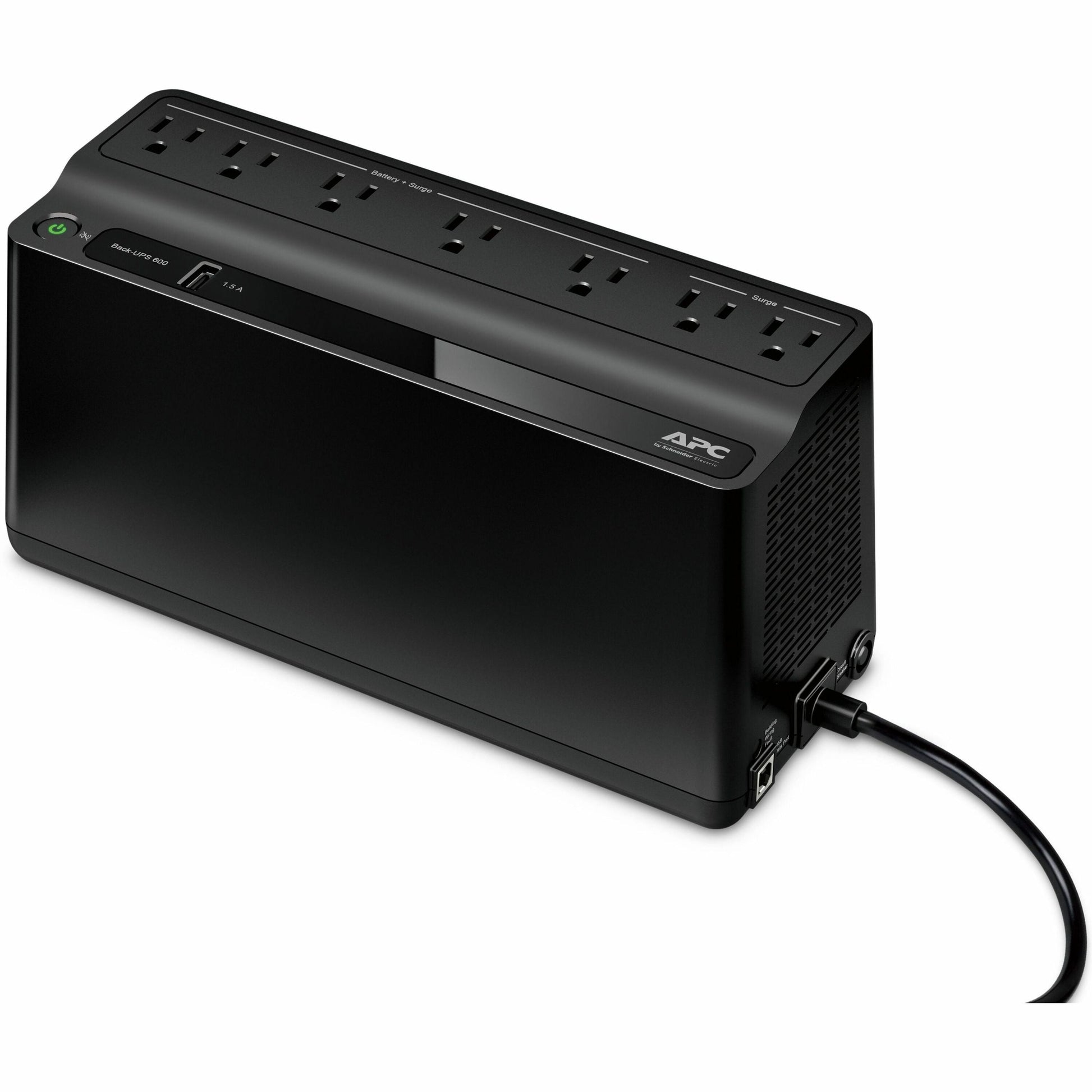 APC by Schneider Electric Back-UPS 600VA ASC tour - BE600M1