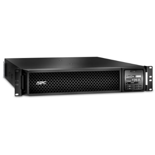 APC by Schneider Electric Smart-UPS SRT 2200VA RM 120V - SRT2200RMXLA - Double Conversion Online UPS, 120 V, Rack-mountable, 2U, 120 V AC, Smart-UPS, 2.20 kVA/1.80 kW