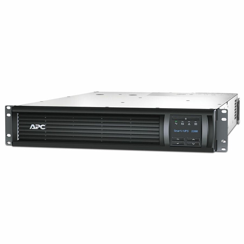 APC by Schneider Electric Smart-UPS 2200VA LCD RM 2U 120V with Network Card - SMT2200RM2UNC - Line-interactive UPS, 120 V, Rack-mountable, Sine Wave, 2U, 120 V AC, Smart-UPS, 5 Minute, 1.92 kVA/1.92 kW