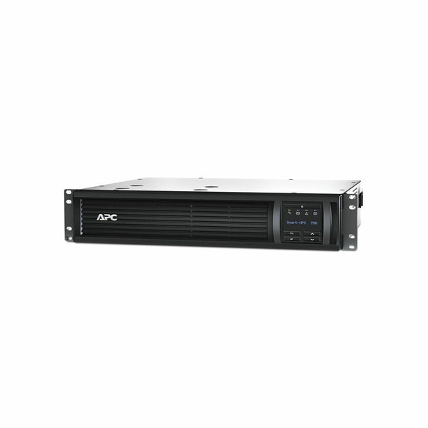 APC by Schneider Electric Smart-UPS 750VA RM 2U 120V with SmartConnect - SMT750RM2UC - Line-interactive UPS, 120 V, Rack-mountable, Sine Wave, 2U, 120 V AC, Smart-UPS, 5 Minute, 750 VA/500 W-UPSPLUSBATTERY
