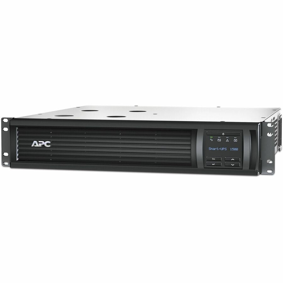 APC by Schneider Electric Smart-UPS 1500VA LCD RM 2U 120V with SmartConnect - SMT1500RM2UC - Line-interactive UPS, 120 V, Rack-mountable, Sine Wave, 2U, 120 V AC,110 V AC,127 V AC, Smart-UPS, 1.44 kVA/1 kW-UPSPLUSBATTERY
