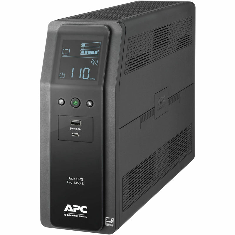 APC by Schneider Electric Back-UPS Pro BR BR1350MS 1350VA Tower UPS - BR1350MS