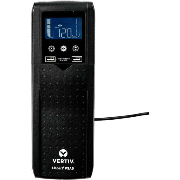 Vertiv Liebert PSA5 UPS - 700VA/420W 120V | line-interactive AVR LCD tour UPS - PSA5-700MT120