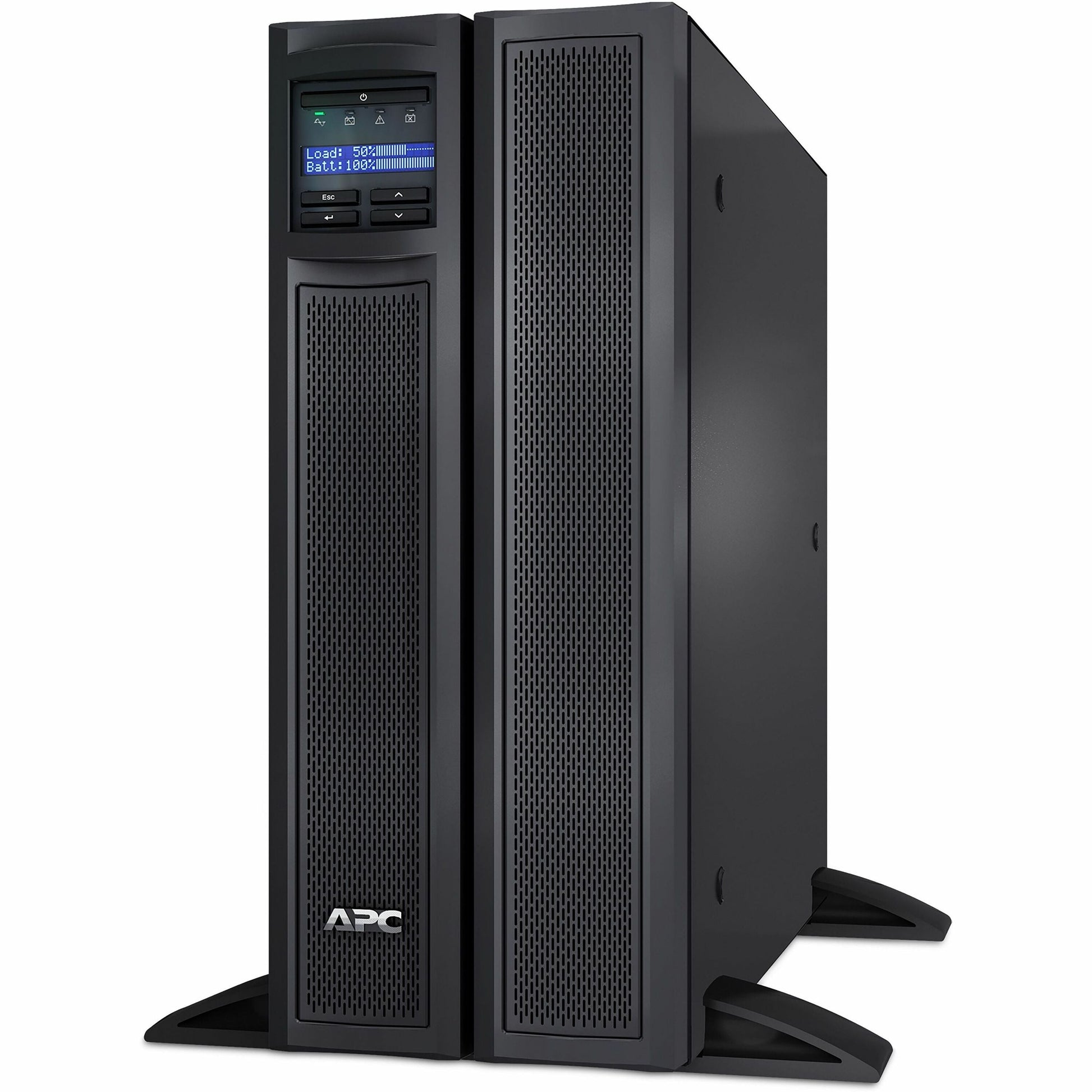 APC by Schneider Electric Smart-UPS X 3000VA Short Depth Tower/Rack Convertible LCD 208V - SMX3000HVTUS-UPSPLUSBATTERY