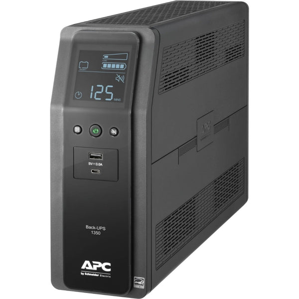 APC by Schneider Electric Back-UPS Pro 1350VA Tower UPS - BN1350M2-CA-UPSPLUSBATTERY