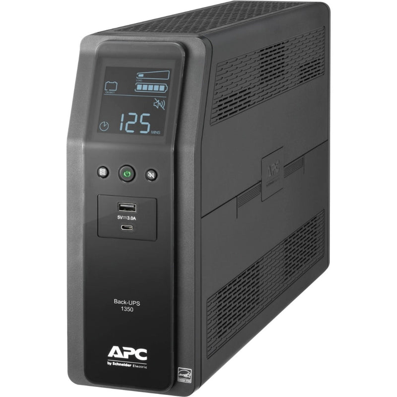 APC by Schneider Electric Back-UPS Pro 1350VA Tower UPS - BN1350M2-CA