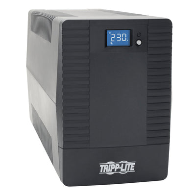 Tripp Lite by Eaton OMNIVSX850 850VA Tower UPS - OMNIVSX850 - Line-interactive UPS, 230 V AC, Tower, Pulse-width Modulated Sine Wave, 220 V AC,230 V AC,240 V AC, IEC 60320 C14, 5 Minute, 1 Minute, 850 VA/480 W-UPSPLUSBATTERY