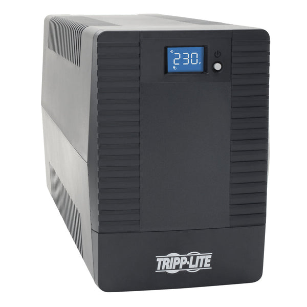 Tripp Lite by Eaton OMNIVSX850 850VA Tower UPS - OMNIVSX850 - Line-interactive UPS, 230 V AC, Tower, Pulse-width Modulated Sine Wave, 220 V AC,230 V AC,240 V AC, IEC 60320 C14, 5 Minute, 1 Minute, 850 VA/480 W-UPSPLUSBATTERY