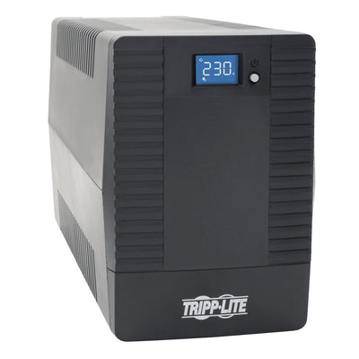 Tripp Lite by Eaton OMNIVSX850D 850VA Tower UPS - OMNIVSX850D - Line-interactive UPS, 230 V AC, Tower, Pulse-width Modulated Sine Wave, 220 V AC,230 V AC,240 V AC, Schuko CEE 7/7, 5 Minute, 1 Minute, 850 VA/480 W-UPSPLUSBATTERY