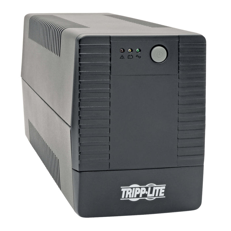 Tripp Lite by Eaton SMART550USB2 550VA Tower UPS - SMART550USB2 - Line-interactive UPS, 120 V AC, Tower, Pulse-width Modulated Sine Wave, 110 V AC,115 V AC,120 V AC, NEMA 5-15P, 12 Minute, 3.50 Minute, 550 VA/300 W-UPSPLUSBATTERY