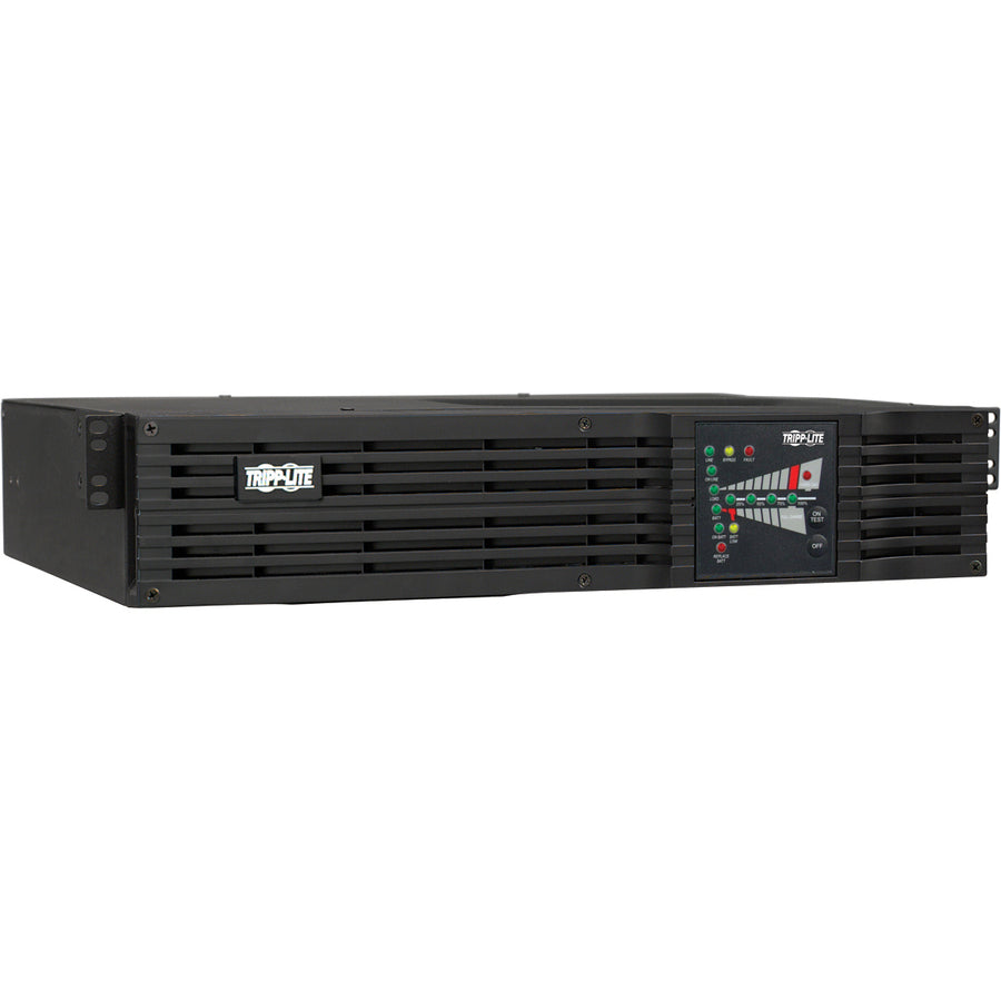 Tripp Lite SmartOnline SU1500RTXL2Ua 1500VA Tower/Rack-mountable UPS - SU1500RTXL2UA - Double Conversion Online UPS, 100 V AC,110 V AC,120 V AC, Rack/Tower, 2U, 100 V AC,110 V AC,120 V AC, NEMA 5-15P, SmartOnline, 14 Minute, 5 Minute, 1.50 kVA/1.20-UPSPLUSBATTERY