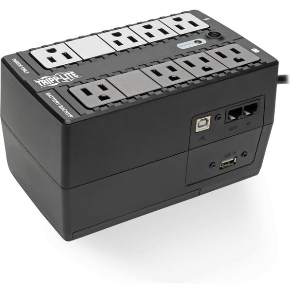 Tripp Lite by Eaton INTERNET650U1 650VA Desktop/Wall Mountable UPS - INTERNET650U1
