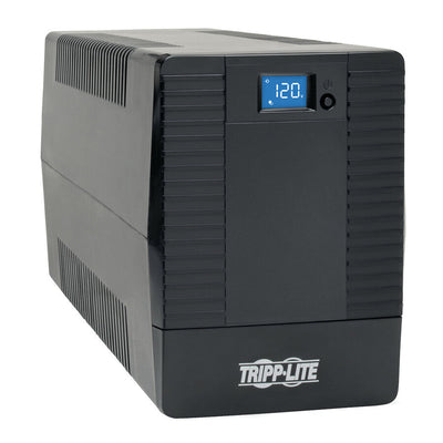 Tripp Lite by Eaton OMNIVS1500LCD 1440VA Tower UPS - OMNIVS1500LCD - Line-interactive UPS, 120 V AC, Tower, Pulse-width Modulated Sine Wave, 120 V AC,110 V AC,115 V AC, NEMA 5-15P, OmniVS, 6 Minute, 2 Minute, 1.44 kVA/900 W-UPSPLUSBATTERY