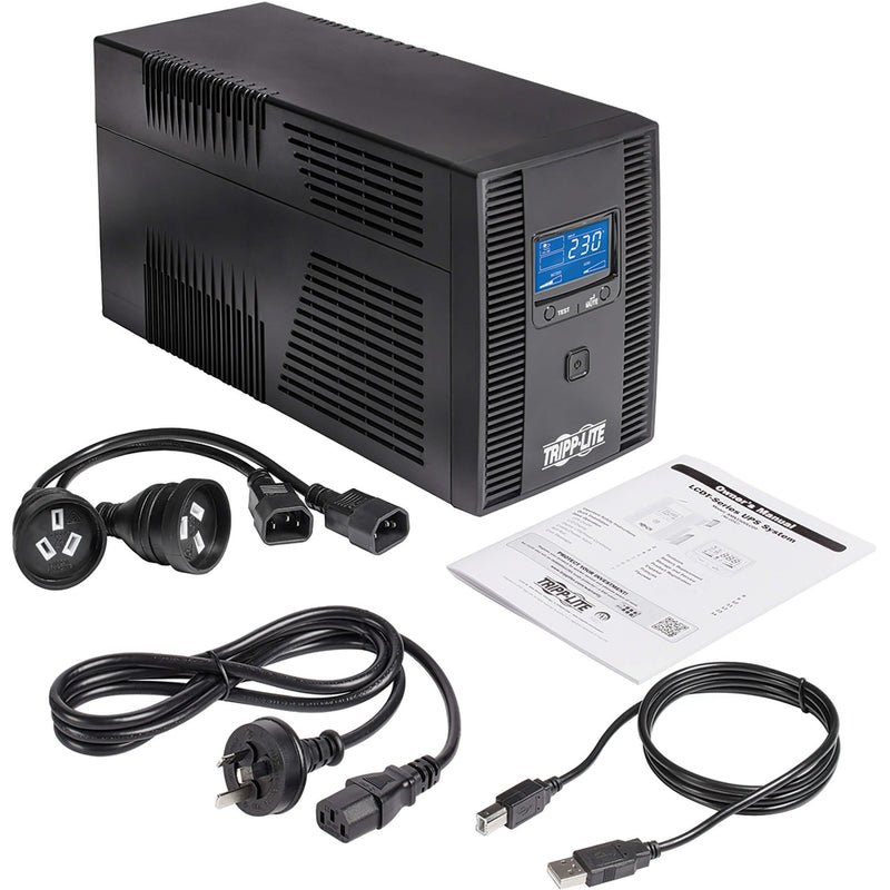 Tripp Lite by Eaton SmartPro SMX1500LCDTA 1500VA Tower UPS - SMX1500LCDTA-UPSPLUSBATTERY