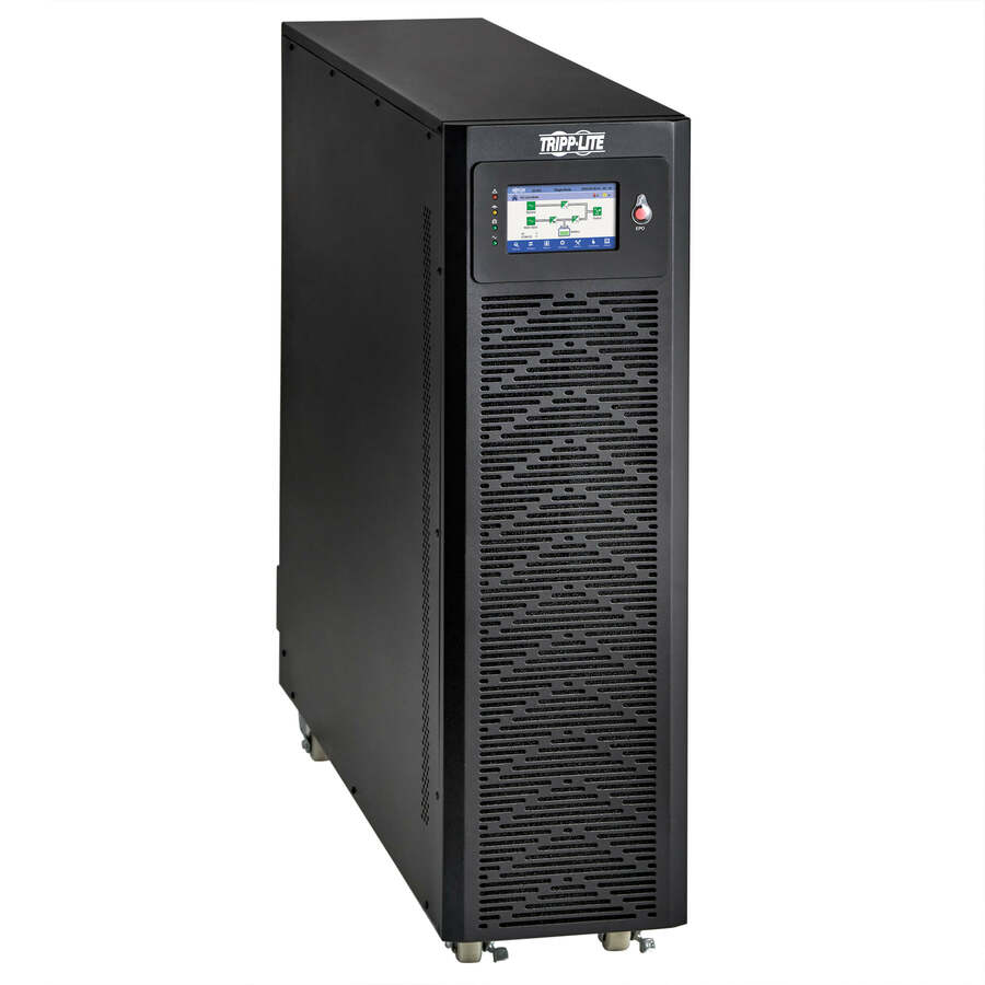 Tripp Lite by Eaton SmartOnline S3M10K1B 10kVA tour UPS - S3M10K1B - UPS en ligne double conversion, 120 V AC,230 V AC, tour, Pure Sine Wave, 120 V AC,208 V AC,127 V AC,220 V AC, Hardwired, SmartOnline S3M, 10 min, 4 min, 10 kVA