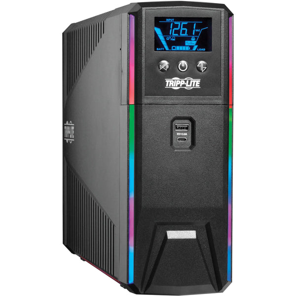 Tripp Lite by Eaton SMART1500PSGLCD 1500VA Tower UPS - SMART1500PSGLCD-UPSPLUSBATTERY